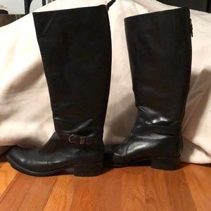 Via Spiga black riding boots - size 9 1/2